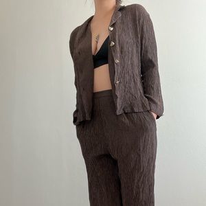 Vintage Talbots 2 Piece Pant Suit Set